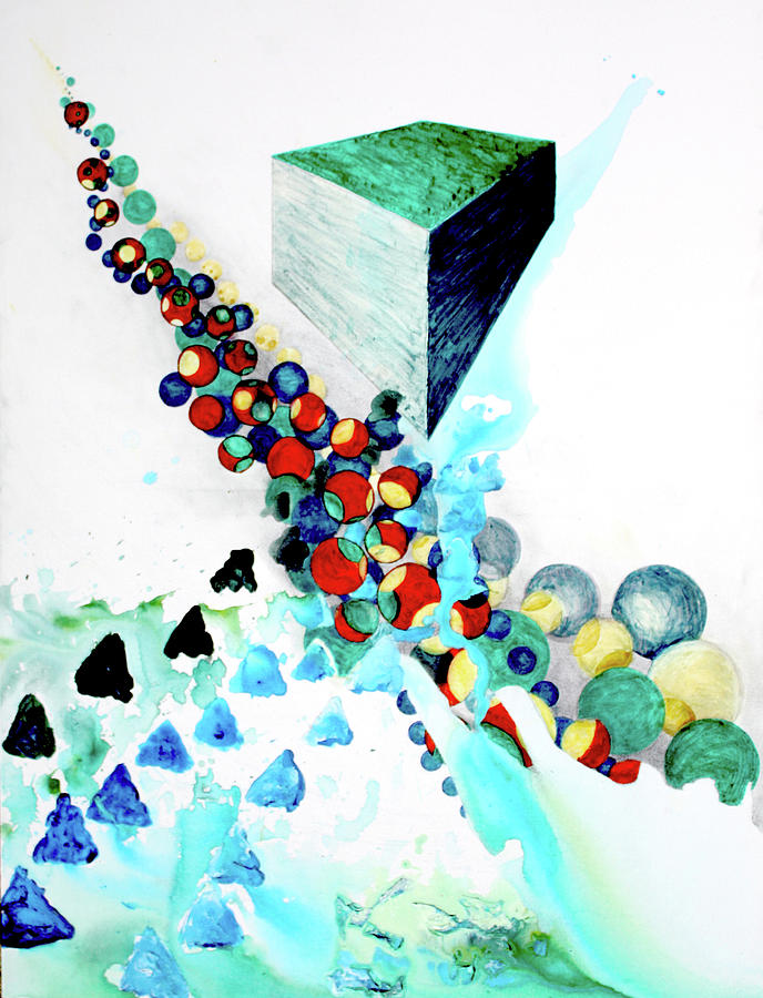 Solve for X #1 Painting by Markus Blaus