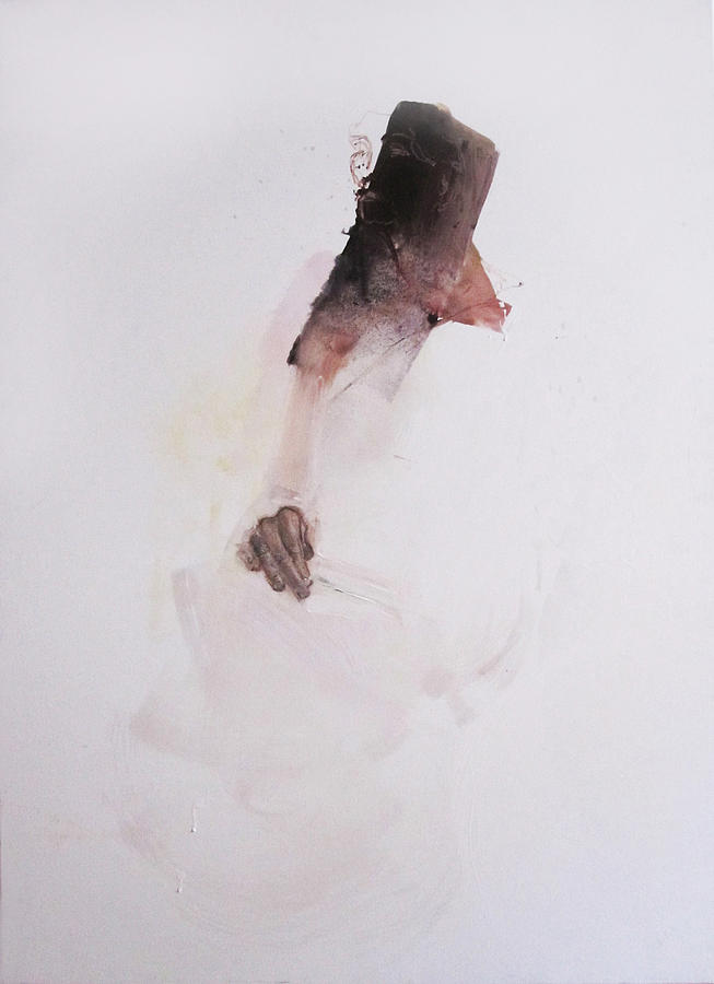 Abstract Painting - Someone #1 by Ewa Smuga
