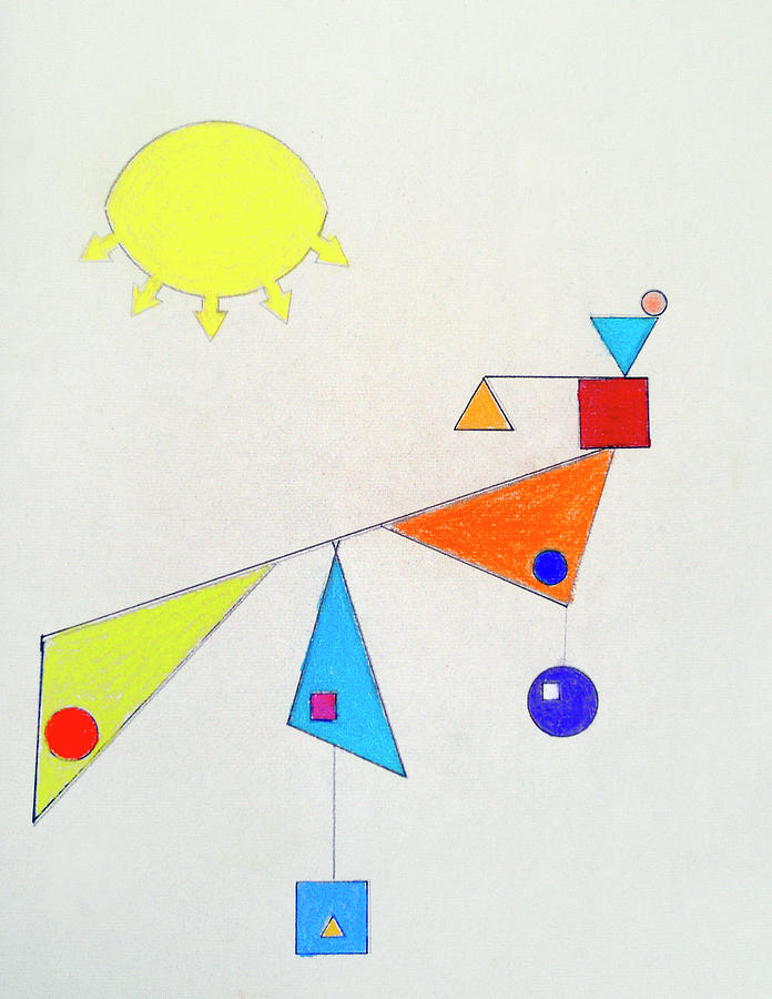 Something New Under the Sun #1 Drawing by Rein Nomm