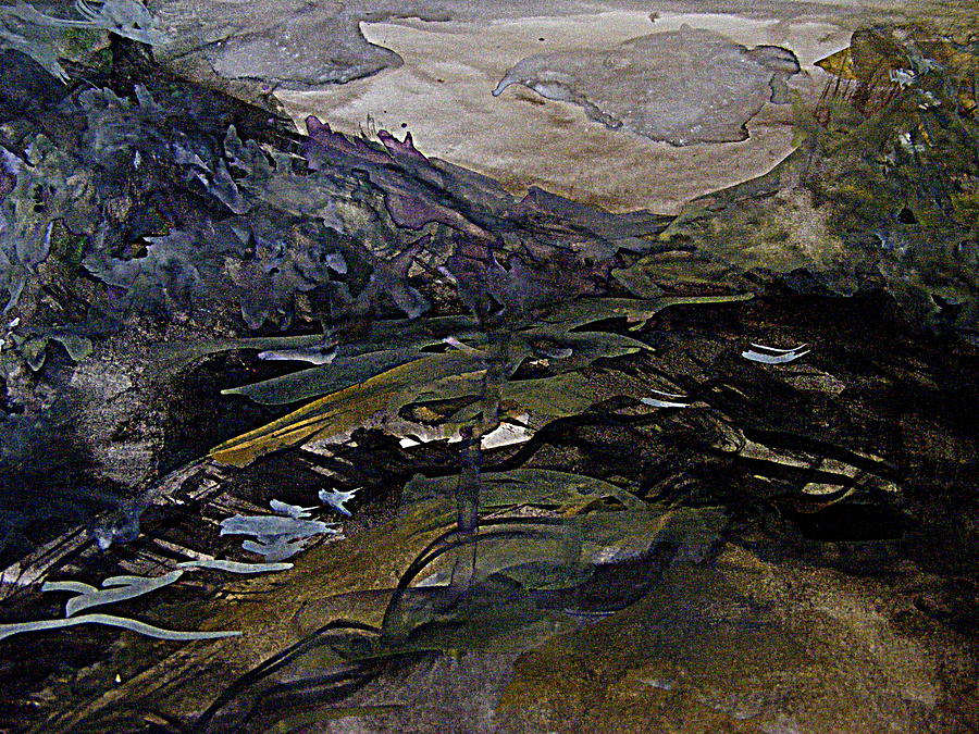 Mountain Top Removal #1 Painting by Nancy Kane Chapman