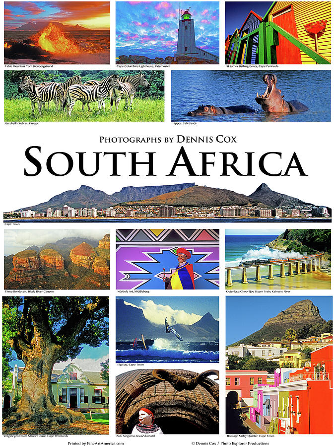 South Africa Poster Photograph