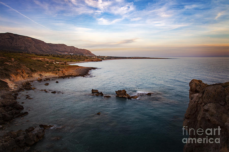 Greek Photograph - South east Crete #1 by Sophie McAulay
