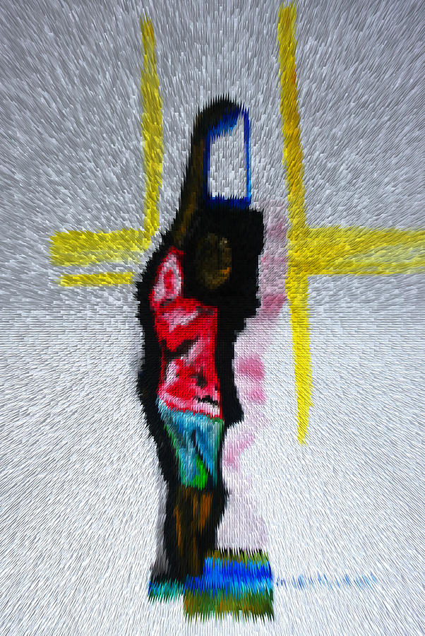 Jesus Christ Painting - South Sudan War Child #1 by Gloria Ssali