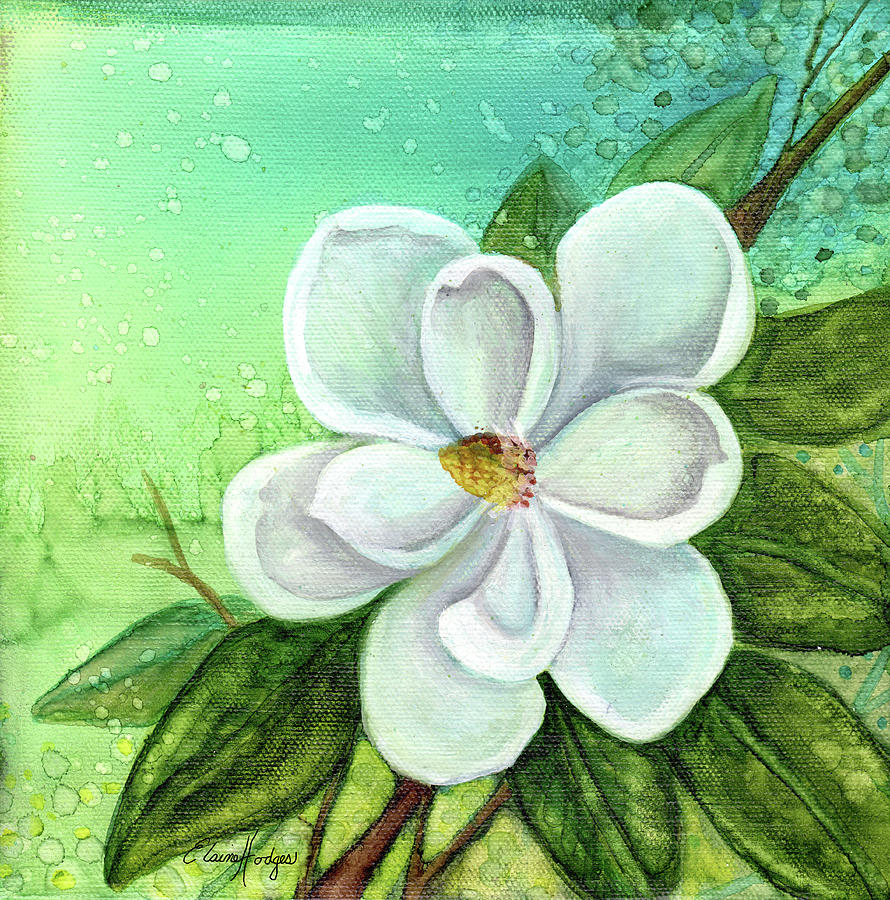 Southern Magnolia Painting