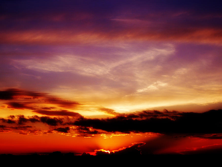 Southern Sunset #2 Photograph by Toni Hopper