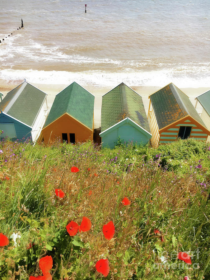 Southwold beach huts #1 Photograph by Tom Gowanlock