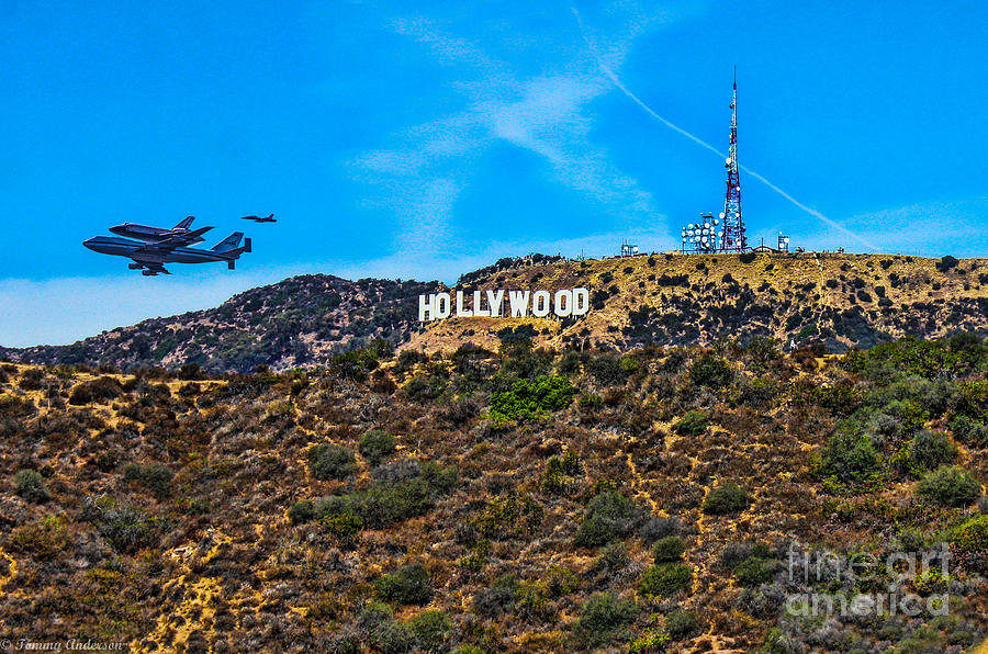 Space Shuttle Endevour Photograph by Tommy Anderson