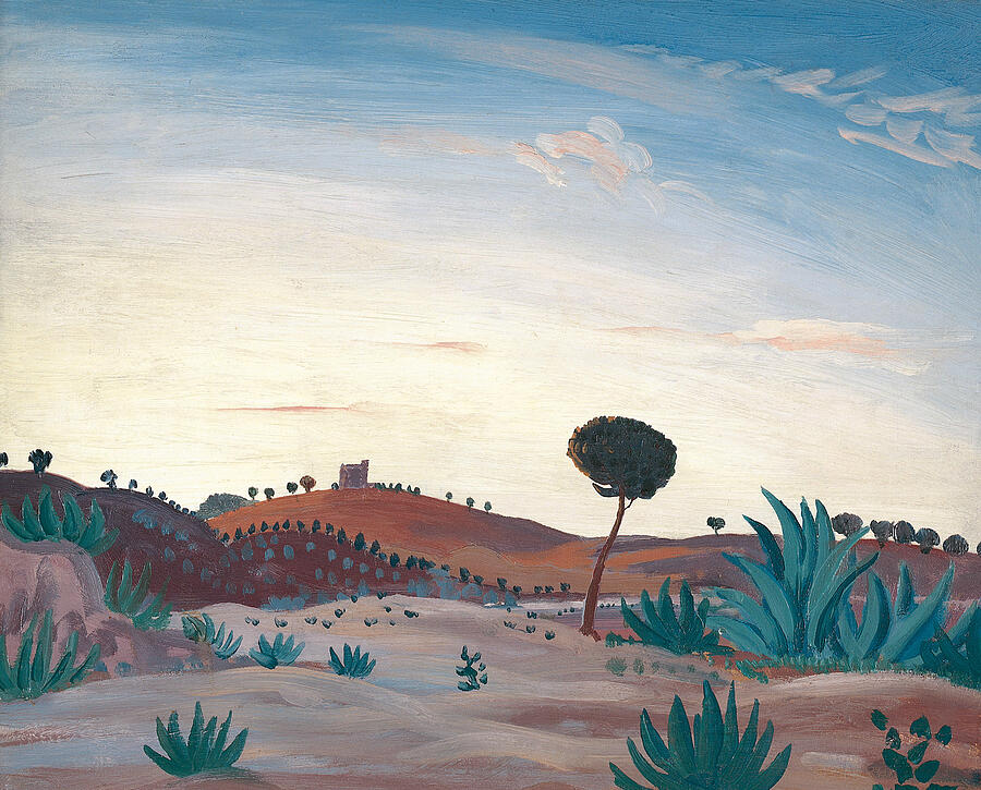 Spanish Landscape #1 Painting by James Dickson Innes