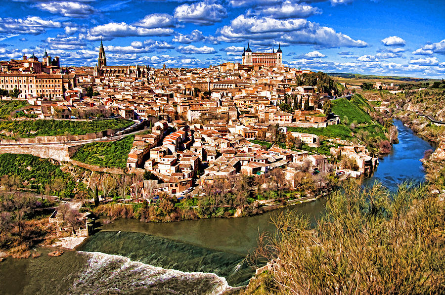 Spanish Toledo #1 Photograph by Dennis Cox