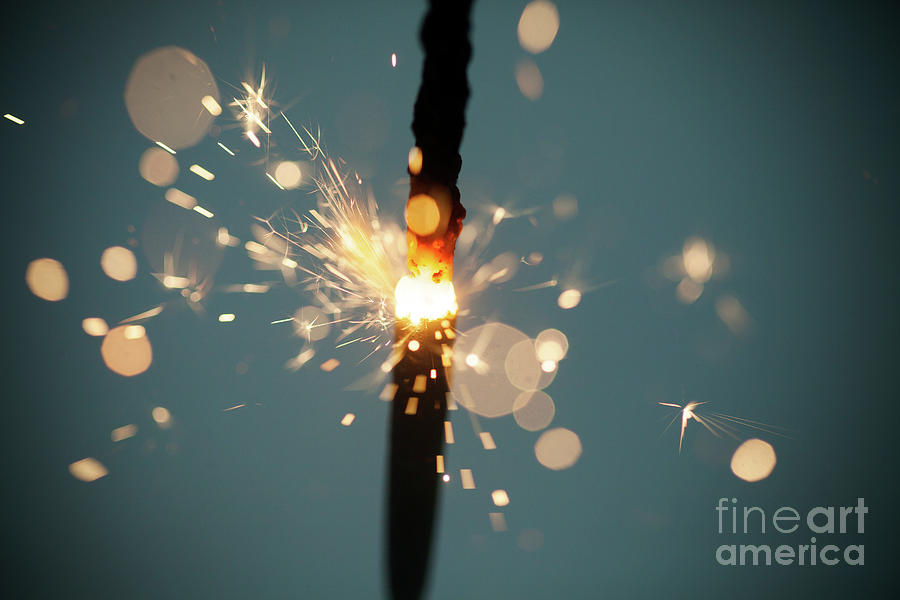 Sparkler #1 Photograph by Kati Finell