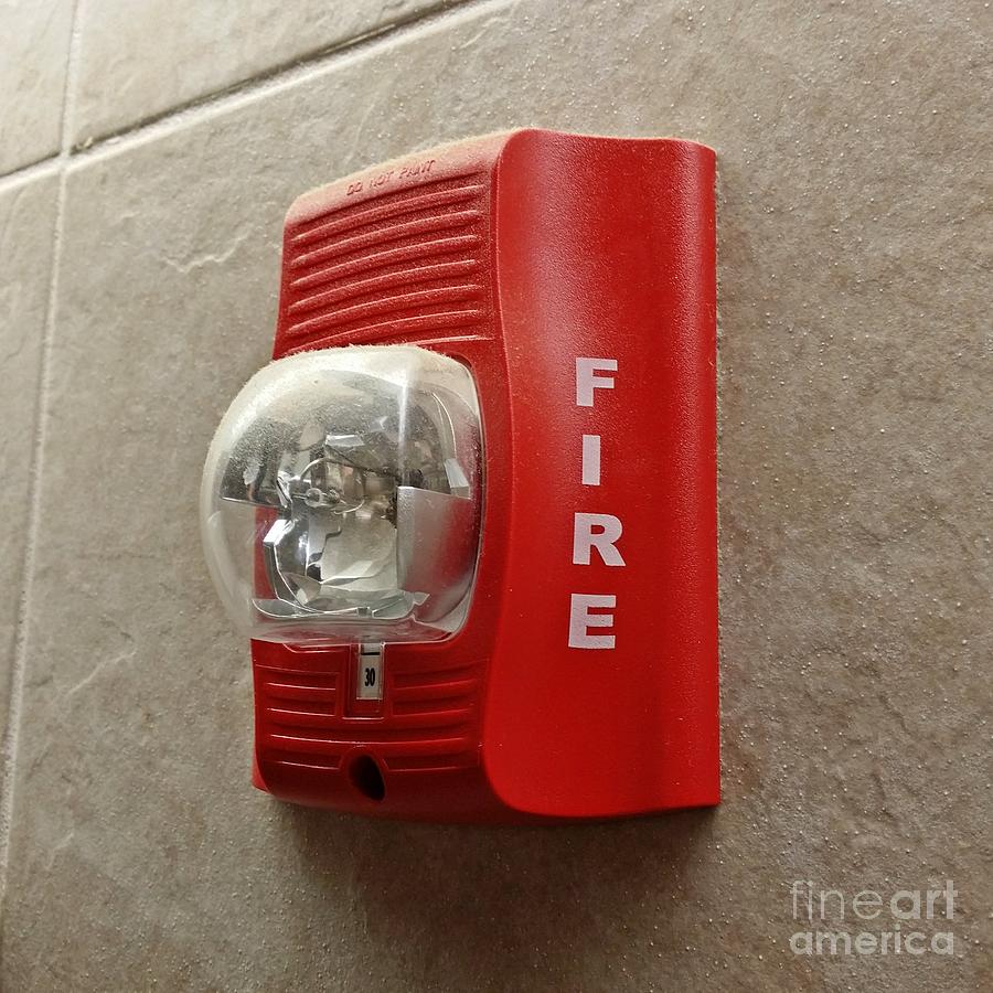 Spectralert Advance Fire Alarm Strobe Photograph By Ben Schumin 