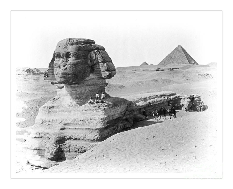 Sphinx Pyramid Eqypt #1 Photograph by Lone Palm Studio