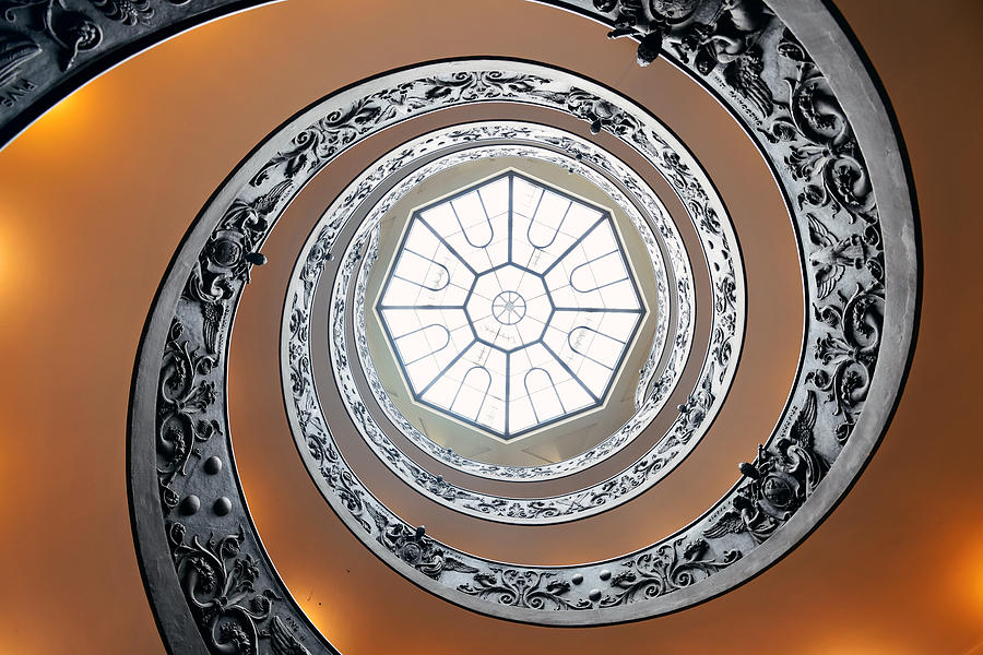 Spiral staircase #1 Photograph by Songquan Deng