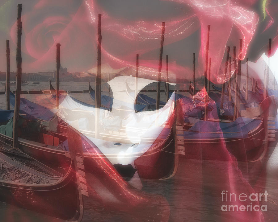 Venice Photograph - Spirit of Carnival Collection #1 by White Stork Gallery