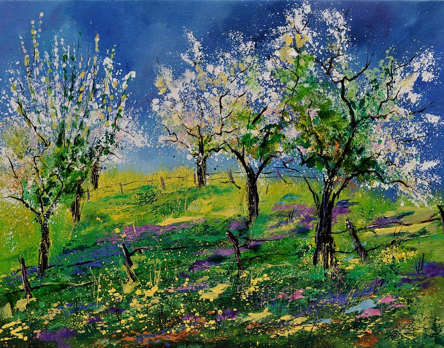 Spring 79 #2 Painting by Pol Ledent