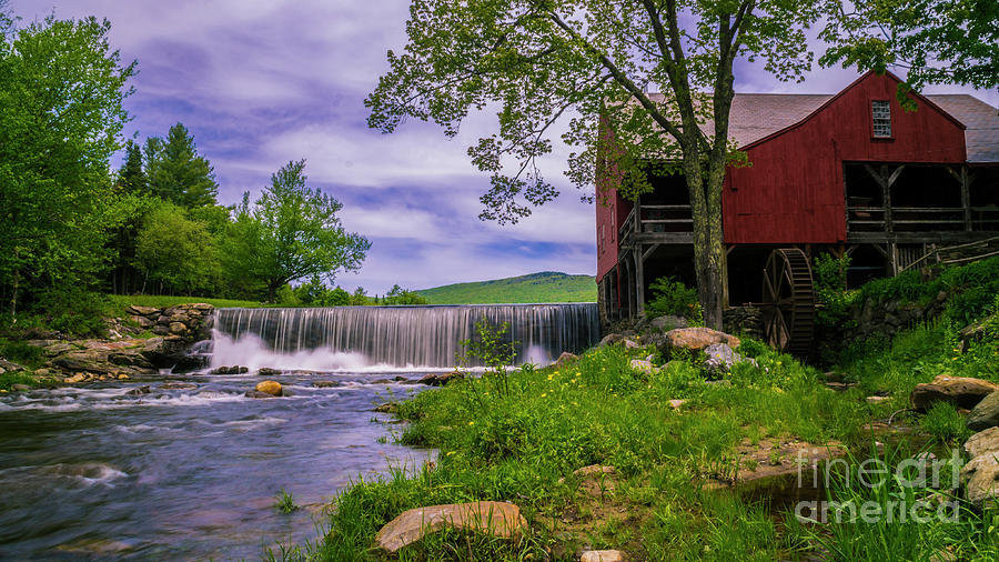 Spring at the Old Saw Mill Photograph by Scenic Vermont Photography