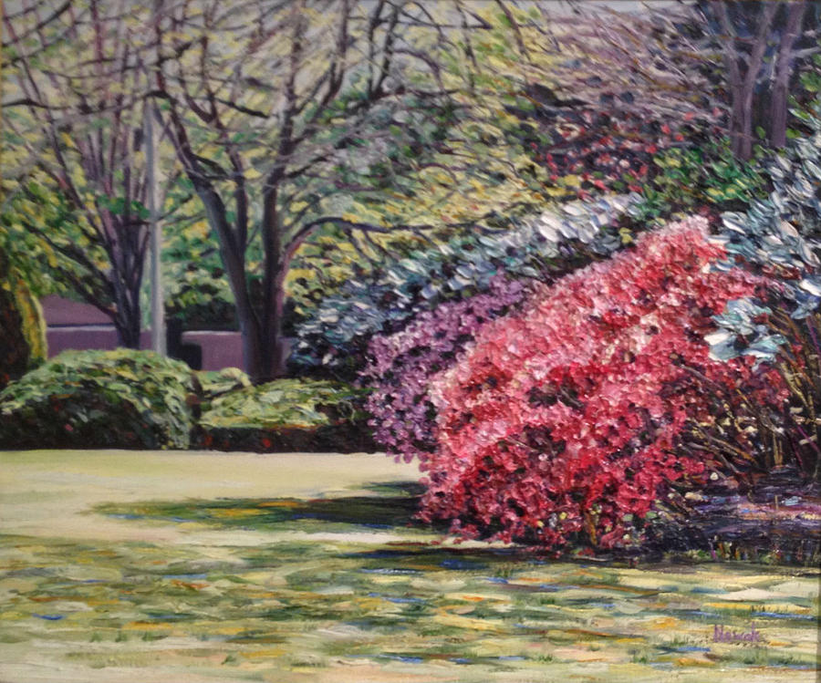 Spring Blossoms #1 Painting by Richard Nowak