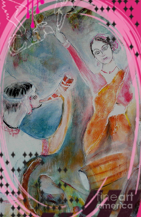 Spring Dance #1 Painting by Subrata Bose