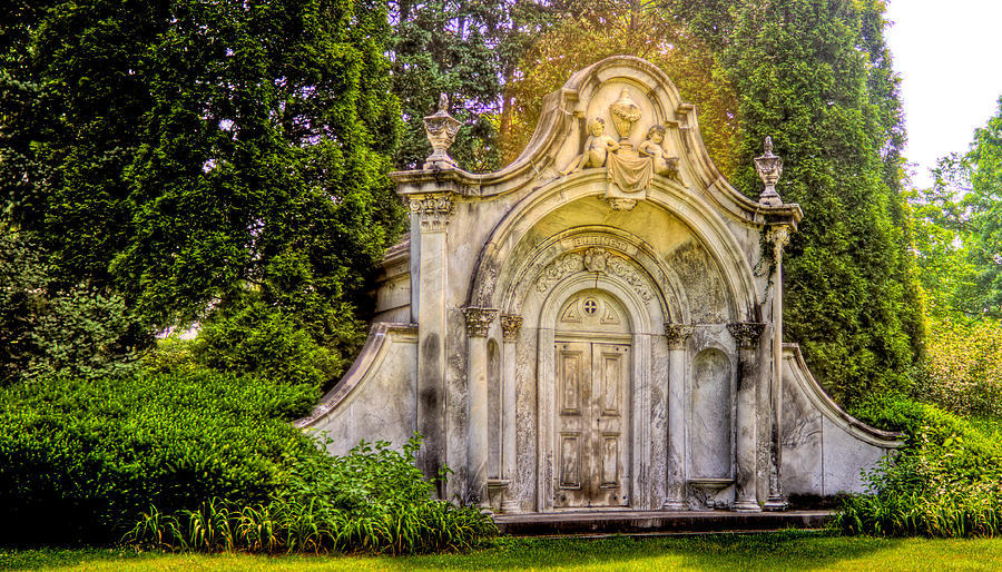 Spring Grove Mausoleum #1 Photograph by Jonny D