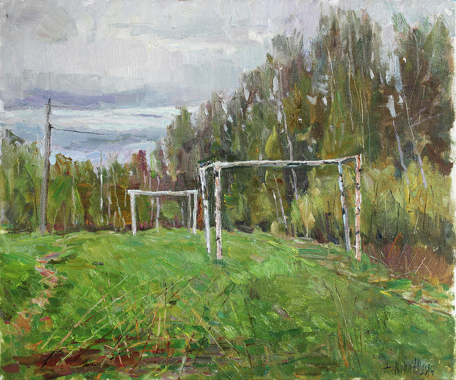 Spring #1 Painting by Juliya Zhukova