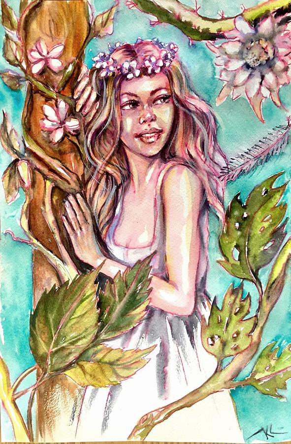 Spring #1 Painting by Katerina Kovatcheva