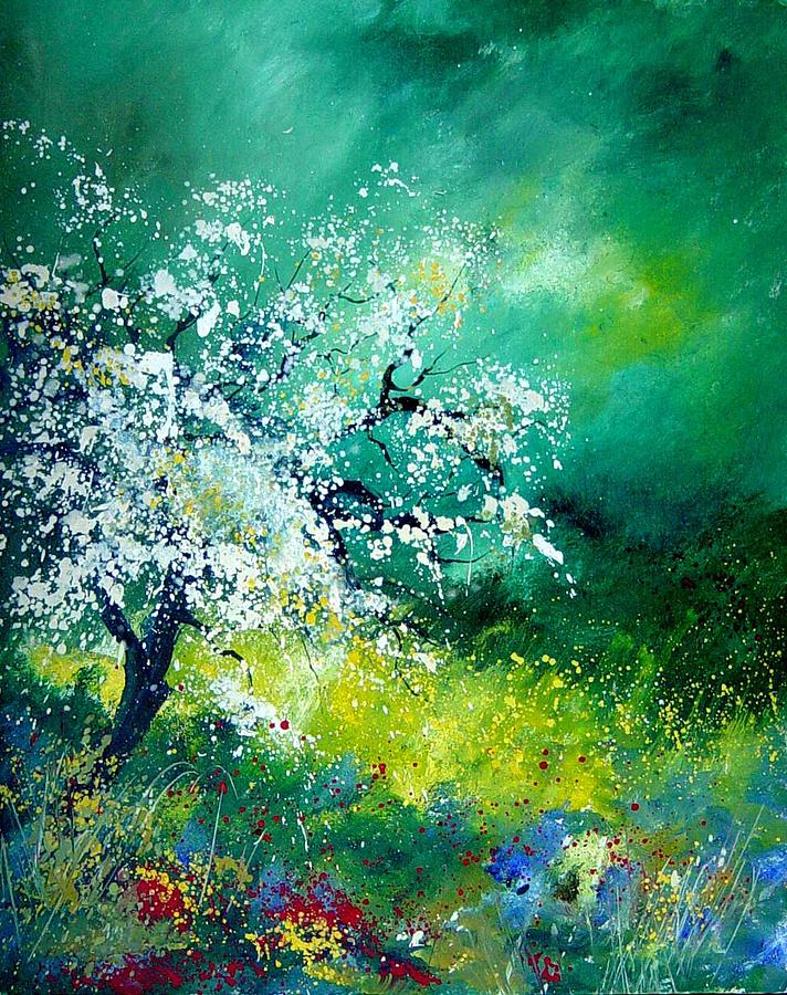 Spring #5 Painting by Pol Ledent