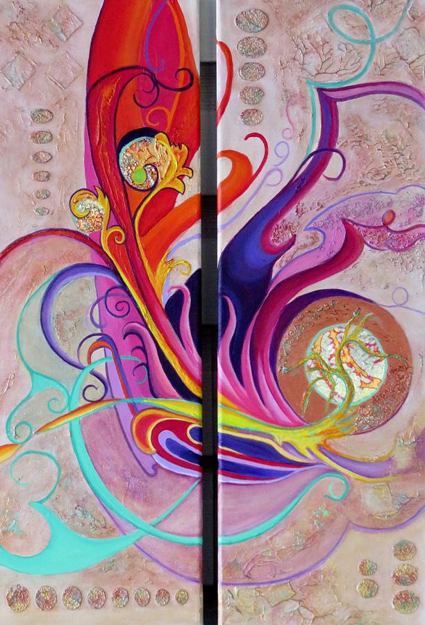 Summer Solstice #2 Painting by Elissa Anthony