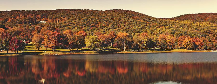 Squantz Pond In Autumn #1 Photograph by Mountain Dreams