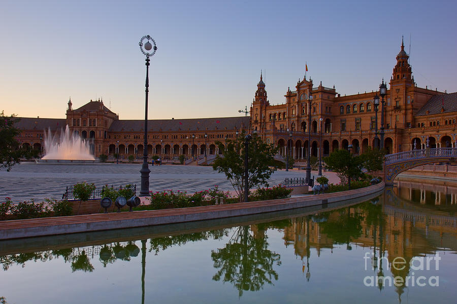 Square of Spain in Seville #1 Photograph by Anastasy Yarmolovich