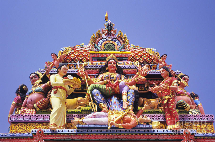 City Photograph - Sri Krishnan Temple #1 by Gloria and Richard Maschmeyer - Printscapes