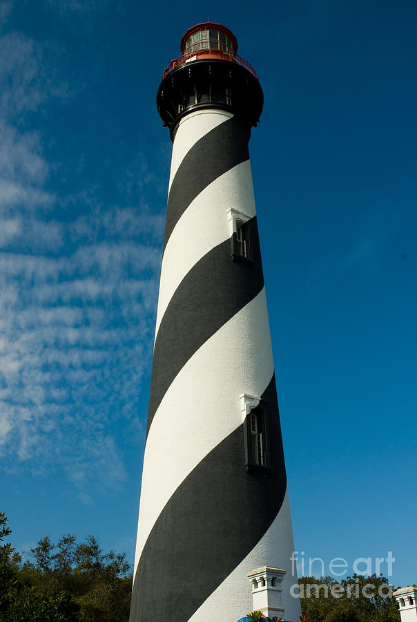 St. Augustine Lighthouse - FLorida #1 Photograph by Anthony Totah