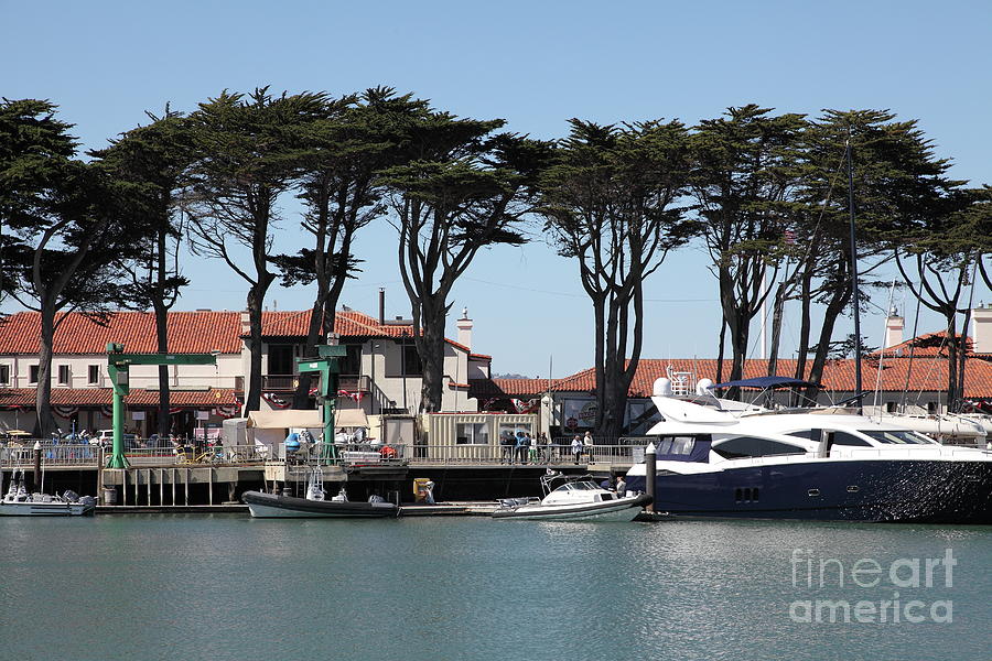 St Francis Yacht Club At The San Francisco Marina 5D18265 #1 Photograph by San Francisco