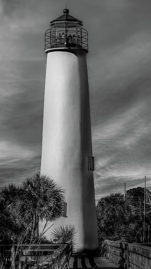 St. George Island Lighthouse  #3 Photograph by Debra Forand