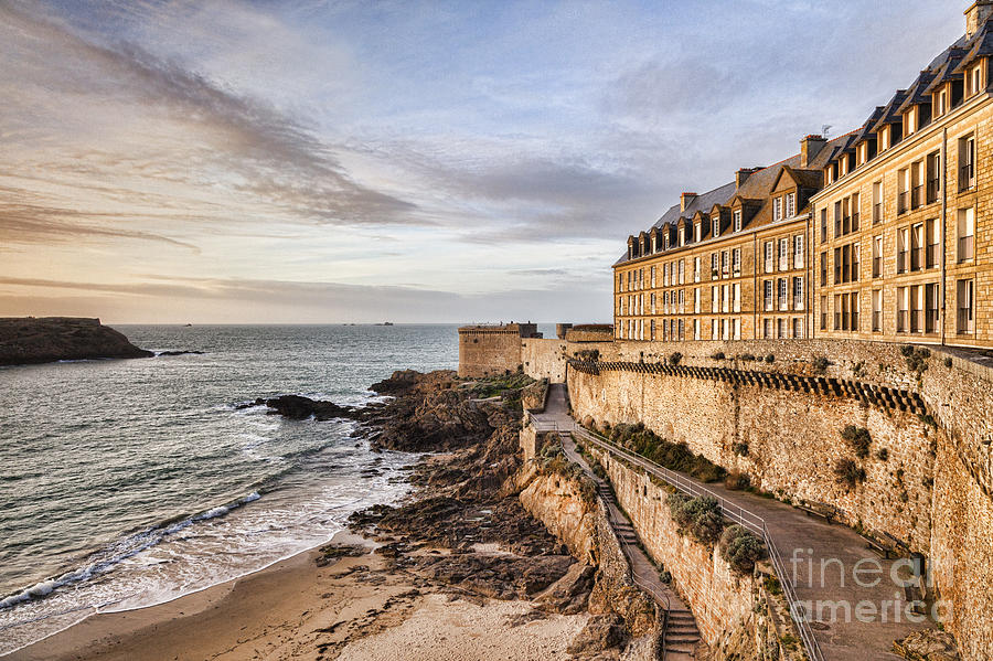 St Malo Brittany France #1 Photograph by Colin and Linda McKie