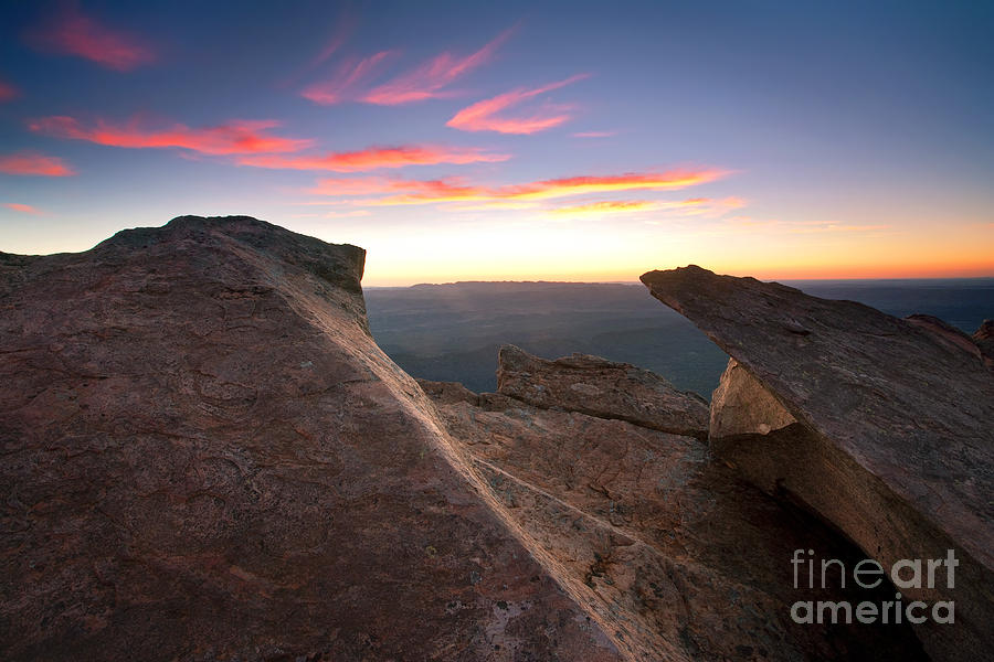 St Mary Peak Sunrise #4 Photograph by Bill  Robinson