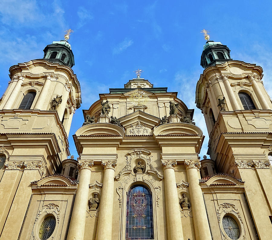 St. Nicholas Church In Prague #1 Photograph by Rick Rosenshein