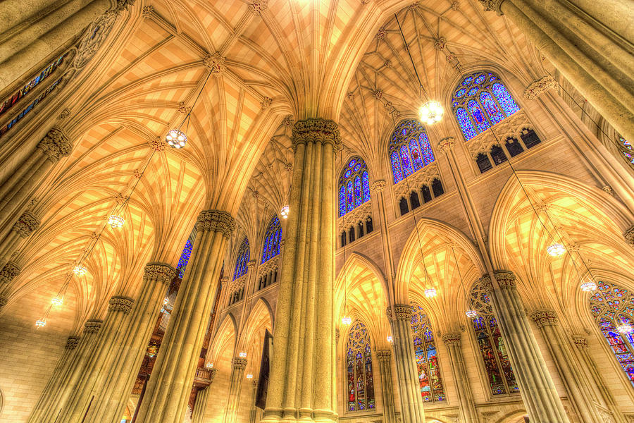 St Patricks Cathedral Manhattan  #1 Photograph by David Pyatt