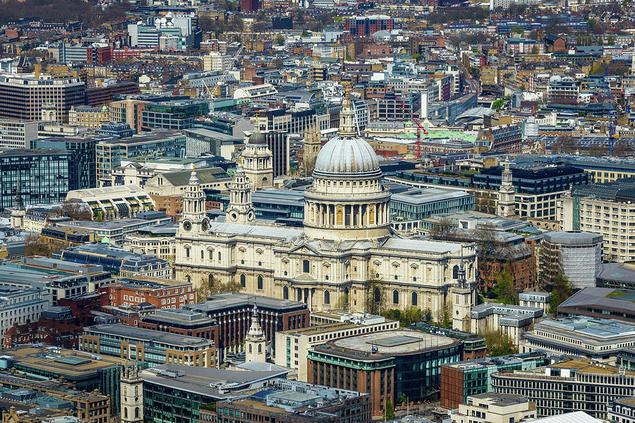 London Photograph - St Pauls cathedral in London #1 by Dutourdumonde Photography