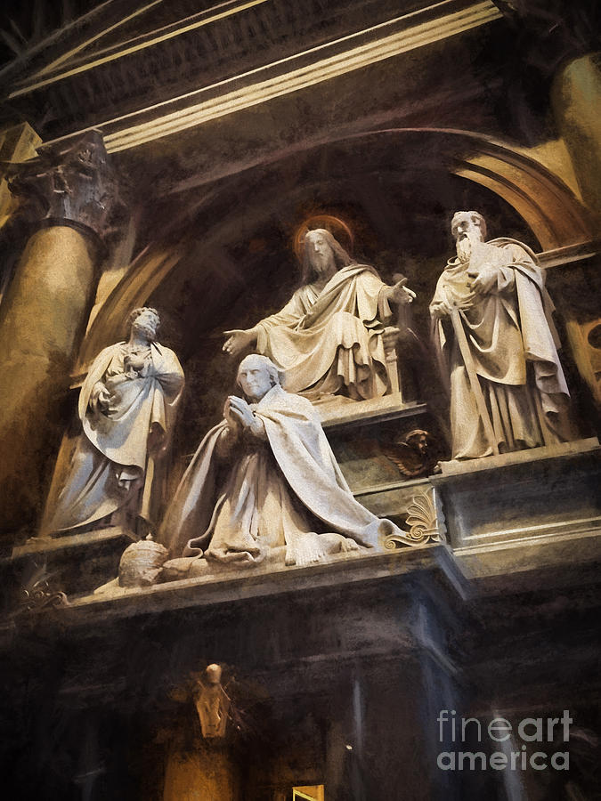St Peters Basilica #1 Photograph by HD Connelly