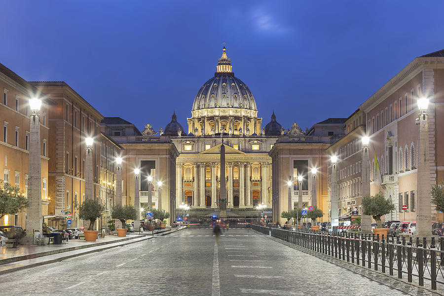 St. Peter's Square, Vatican, Rome, Italy #1 Photograph by Thorsten Link ...