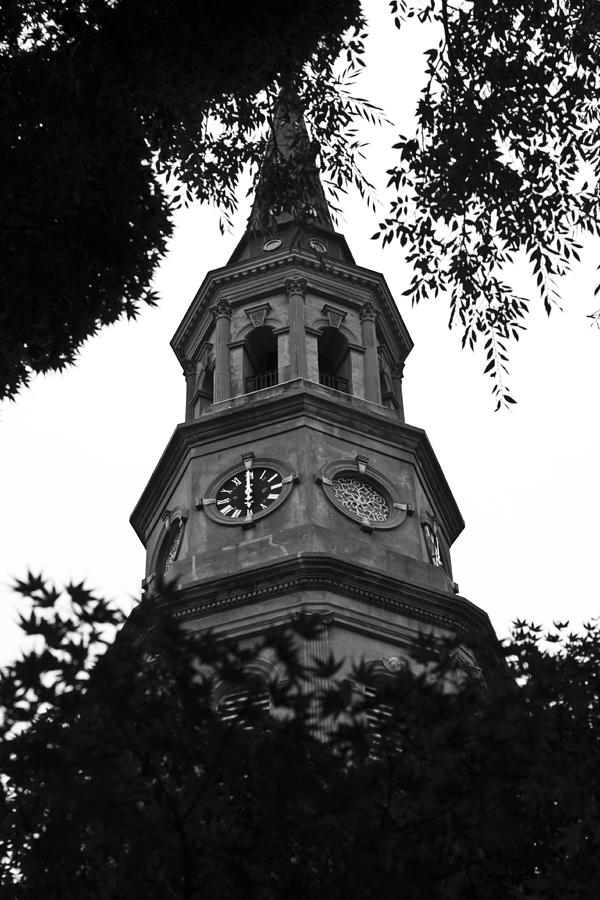 St. Philips Church Steeple #1 Photograph by Dustin K Ryan