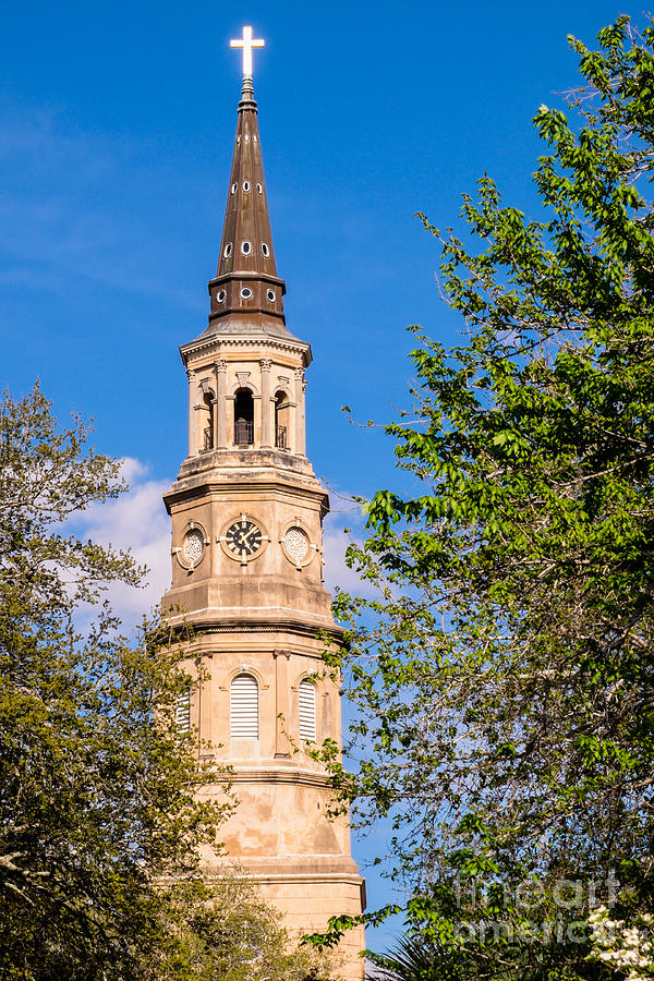 St. Philips Episcopal Church Charleston South Carolina #1 Photograph by Dawna Moore Photography