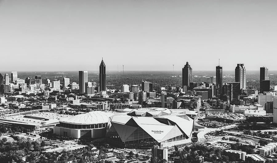 Stadiums Of Atlanta #1 Photograph by Mountain Dreams
