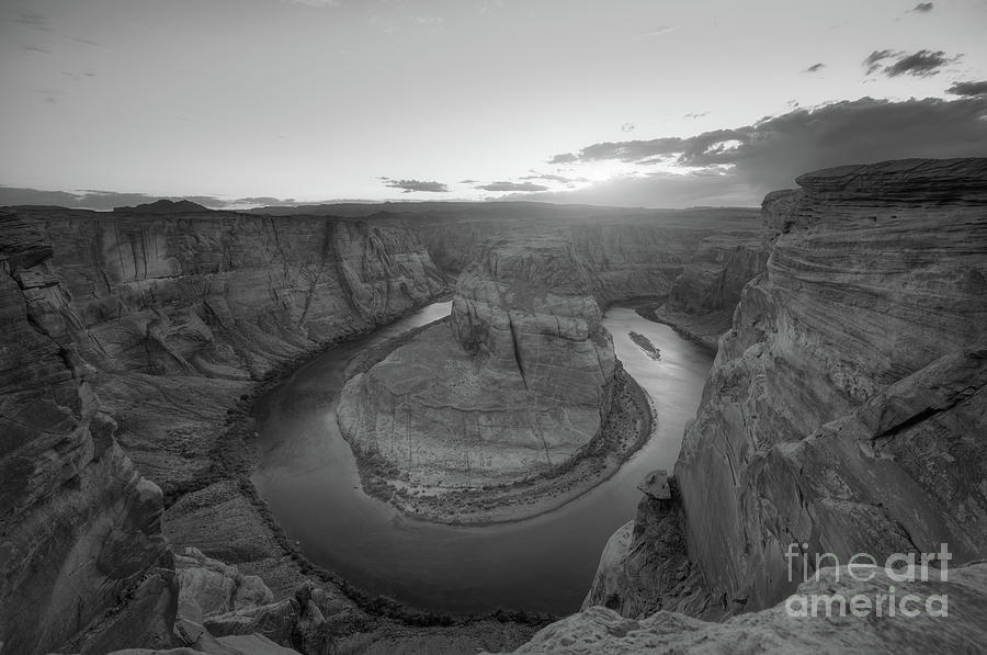 Standing on the Edge of Horseshoe Bend #1 Photograph by Michael Ver Sprill