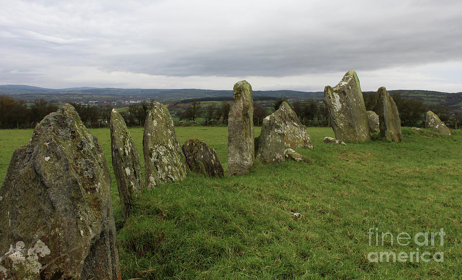 Standing Stones 9 Donegal Ireland Photograph