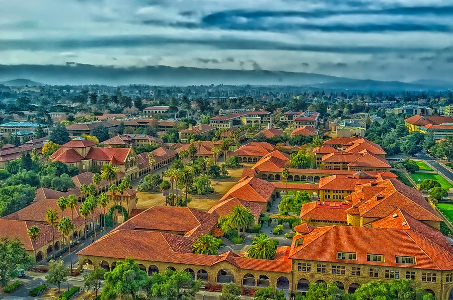 Stanford University Photograph - Stanford University #1 by Mountain Dreams