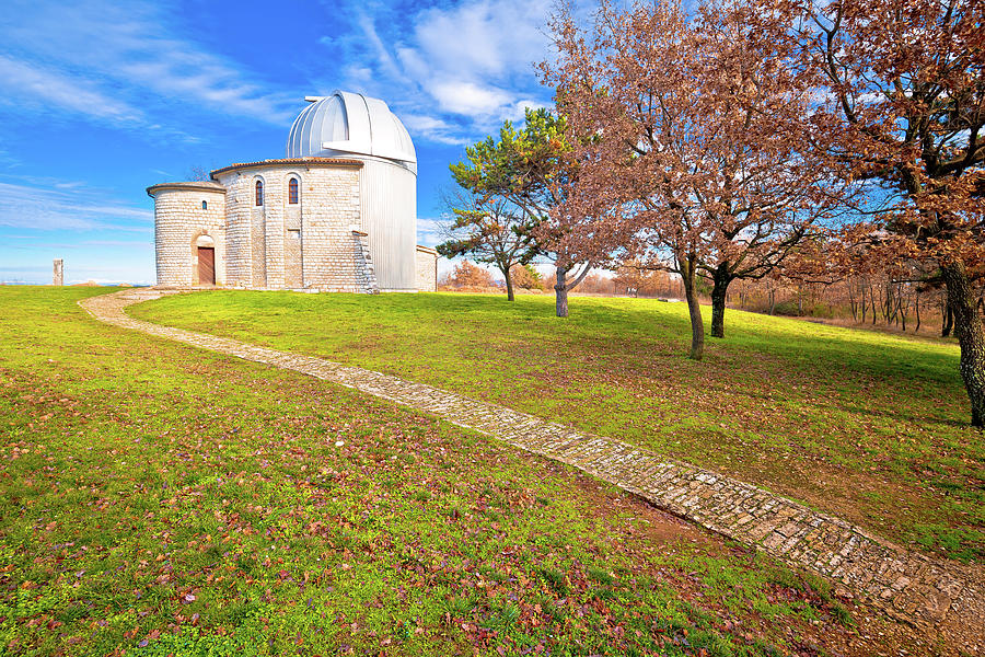 Star observatory of Visnjan on istrian hill view #1 Photograph by Brch Photography