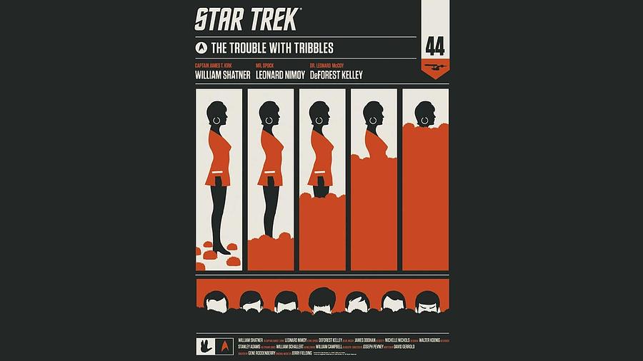 Design Digital Art - Star Trek The Original Series #1 by Maye Loeser