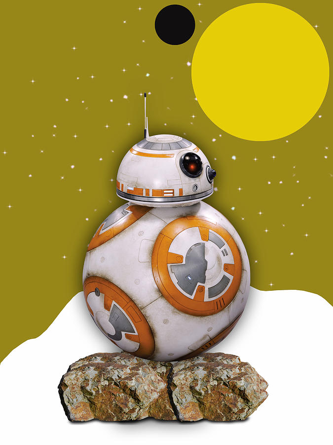 Star Wars BB8 Collection #1 Mixed Media by Marvin Blaine