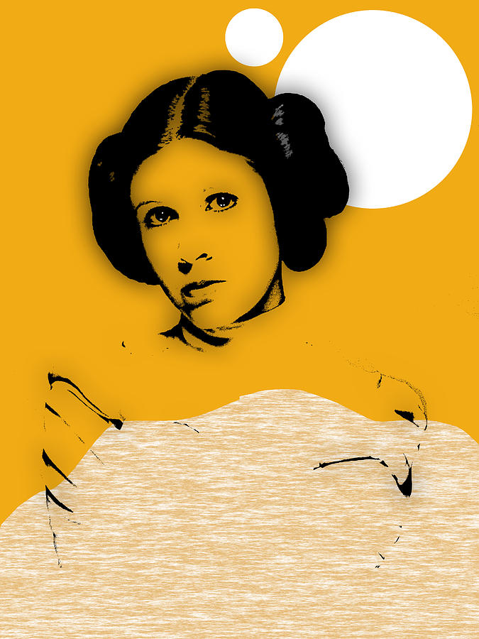 Star Wars Princess Leia Collection #1 Mixed Media by Marvin Blaine